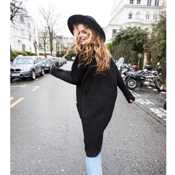 Anine Bing Sweaters - Anine Bing Mohair Button Down Maxi Cardigan